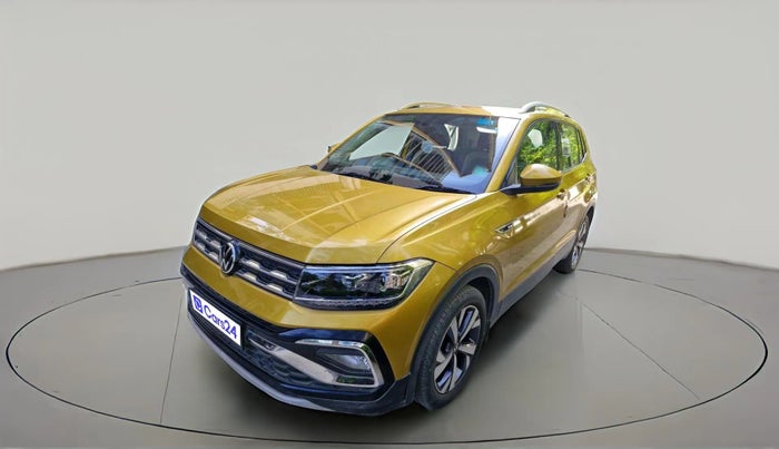 2022 Volkswagen TAIGUN TOPLINE 1.0 TSI AT, Petrol, Automatic, 27,944 km, exterior