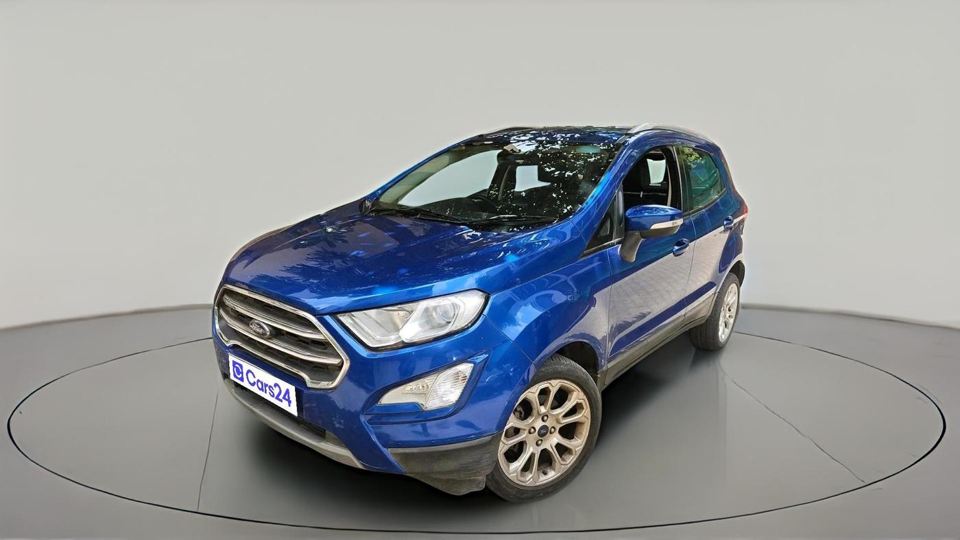 2018 Ford Ecosport TITANIUM + 1.5L PETROL AT, Petrol, Automatic, 60,808 km, exterior