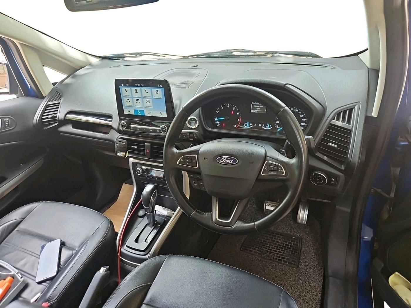 2018 Ford Ecosport TITANIUM + 1.5L PETROL AT, Petrol, Automatic, 60,808 km, interior