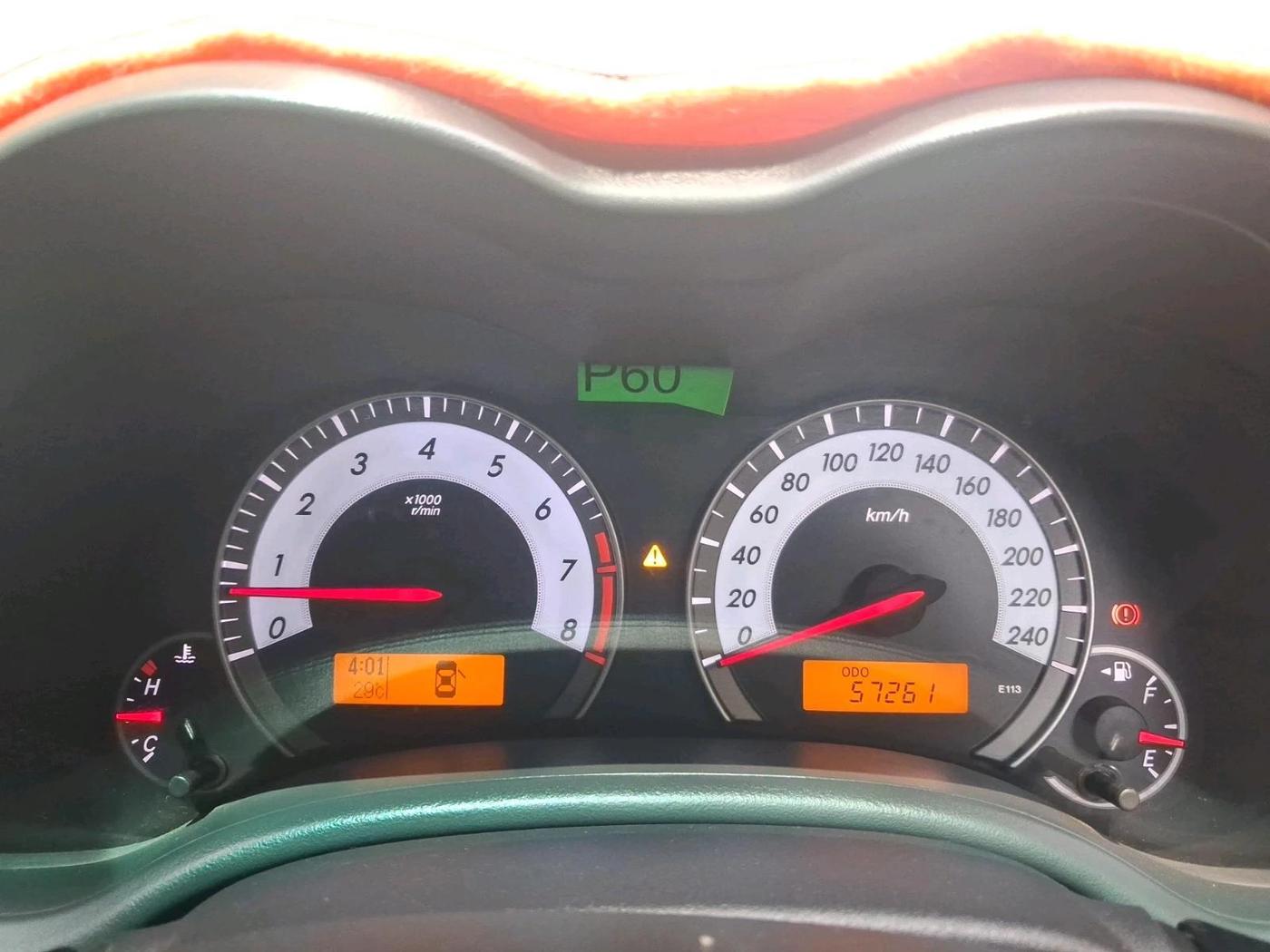 2013 Toyota Corolla Altis G PETROL, Petrol, Manual, 57,261 km, interior