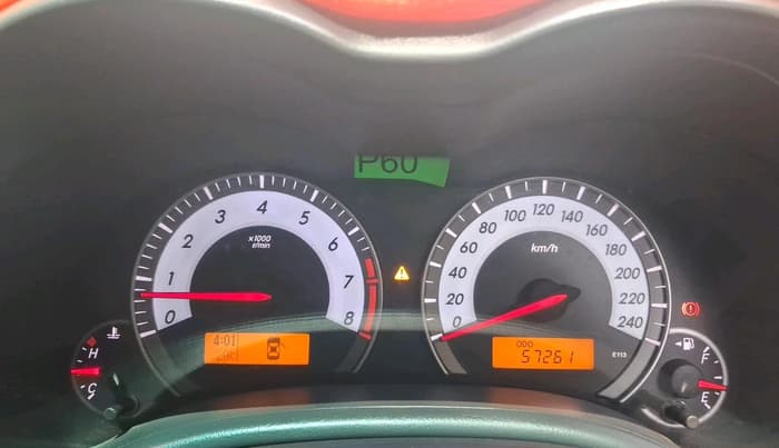 2013 Toyota Corolla Altis G PETROL, Petrol, Manual, 57,261 km, interior