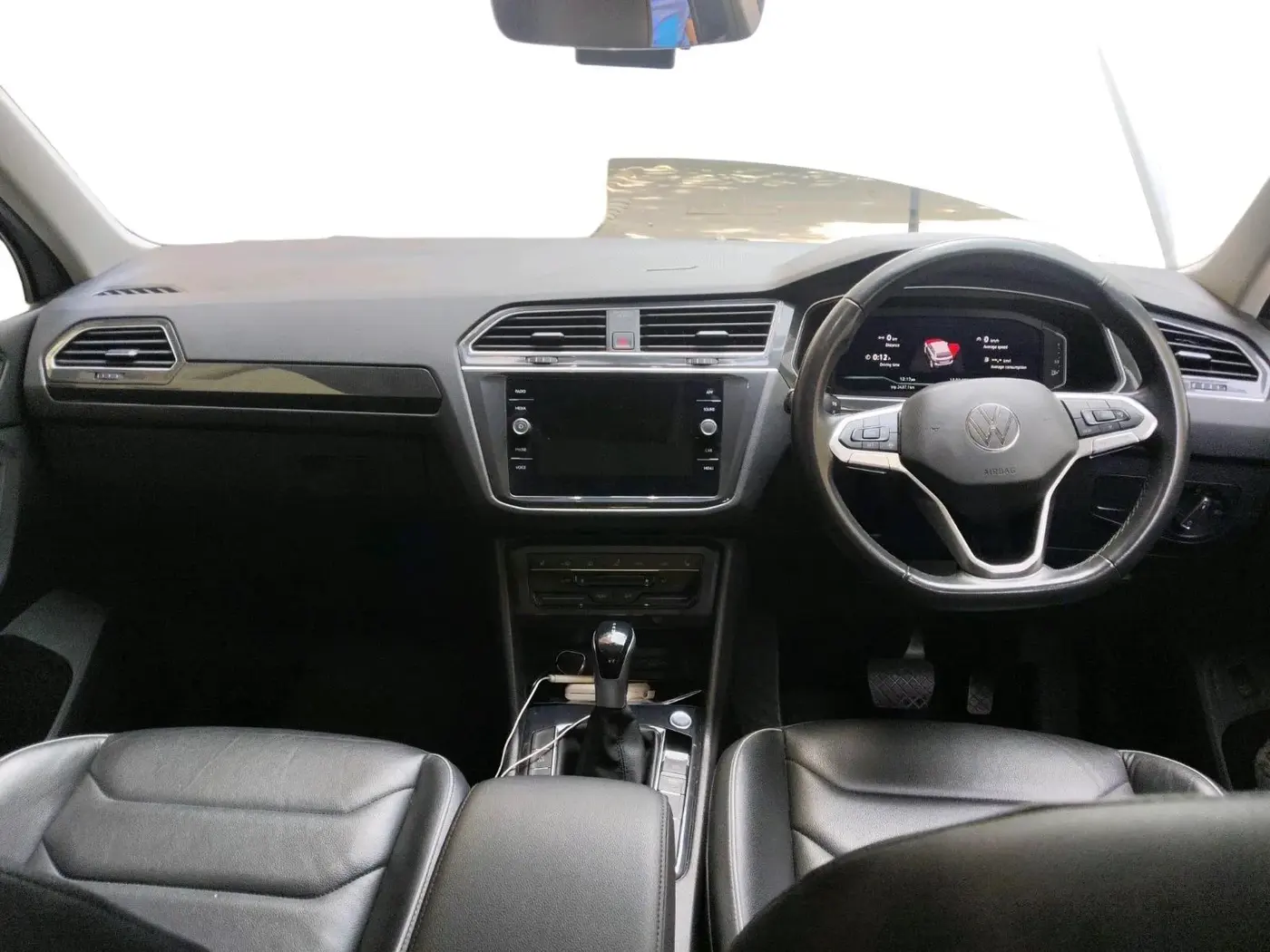 2022 Volkswagen TIGUAN ELEGANCE 2.0 TSI DSG, Petrol, Automatic, 34,987 km, interior