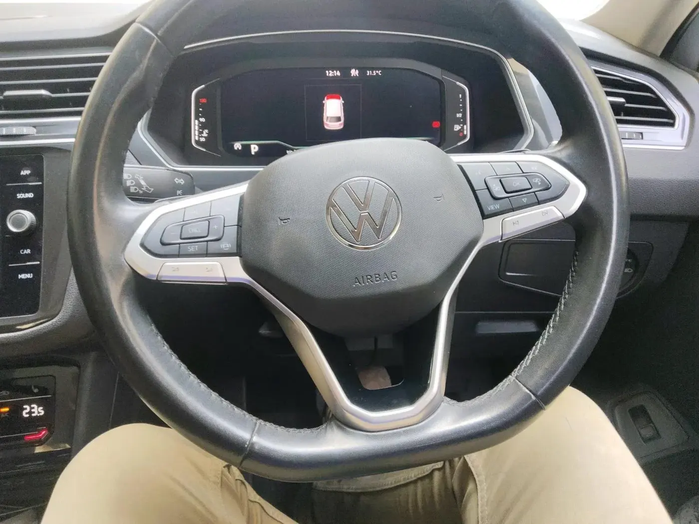 2022 Volkswagen TIGUAN ELEGANCE 2.0 TSI DSG, Petrol, Automatic, 34,987 km, interior