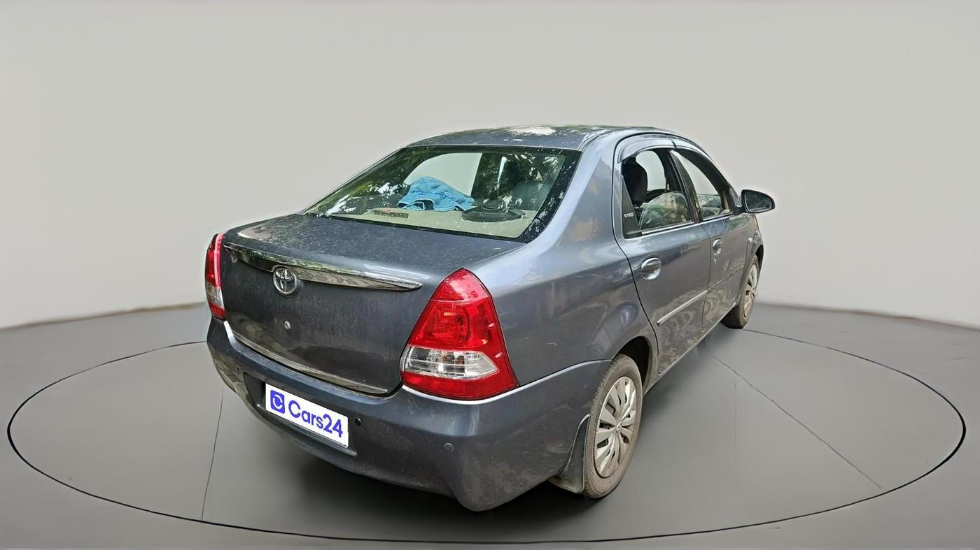 2014 Toyota Etios G, Petrol, Manual, 92,218 km, exterior