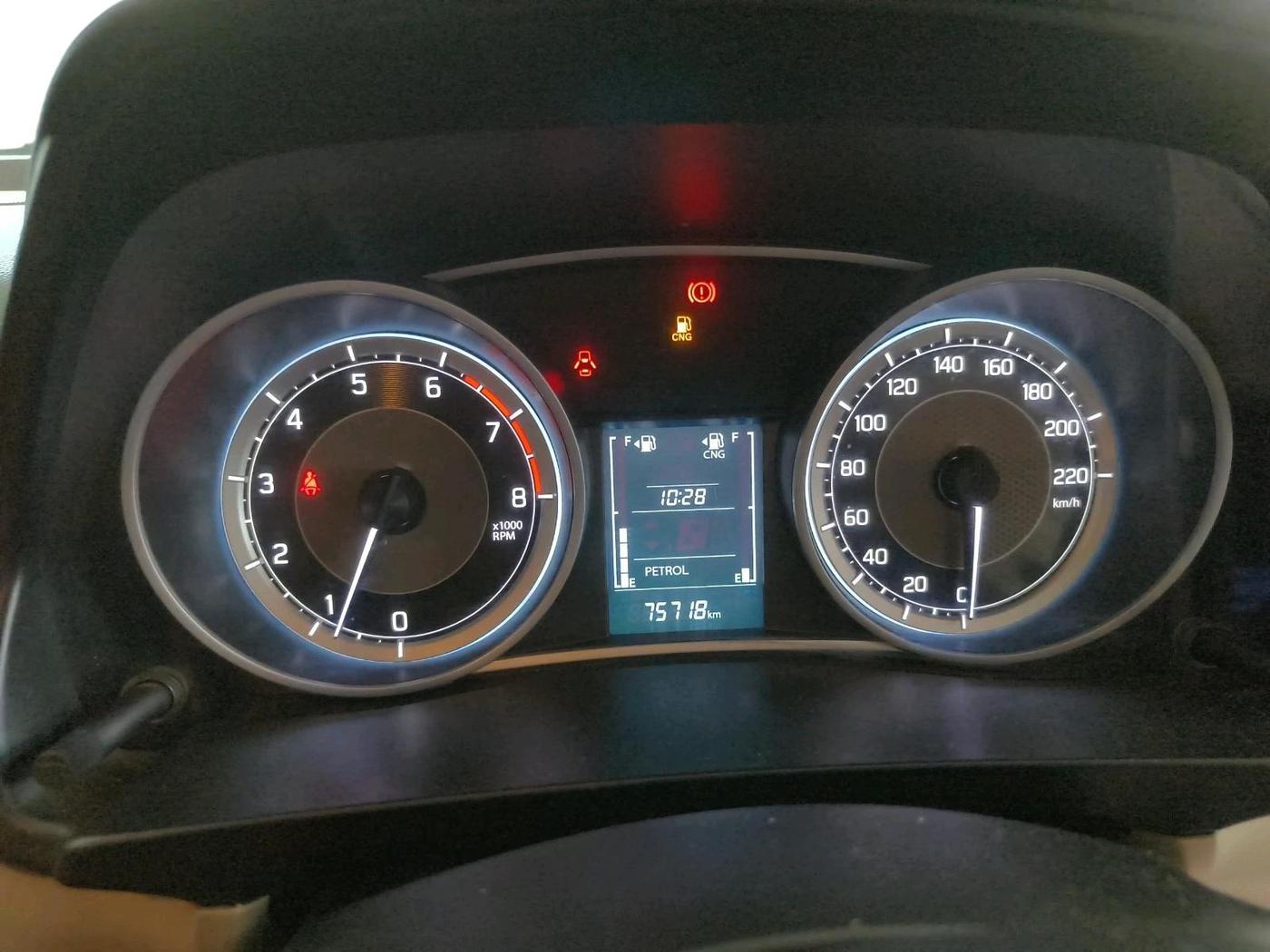 2022 Maruti Dzire VXI CNG, CNG, Manual, 75,718 km, interior