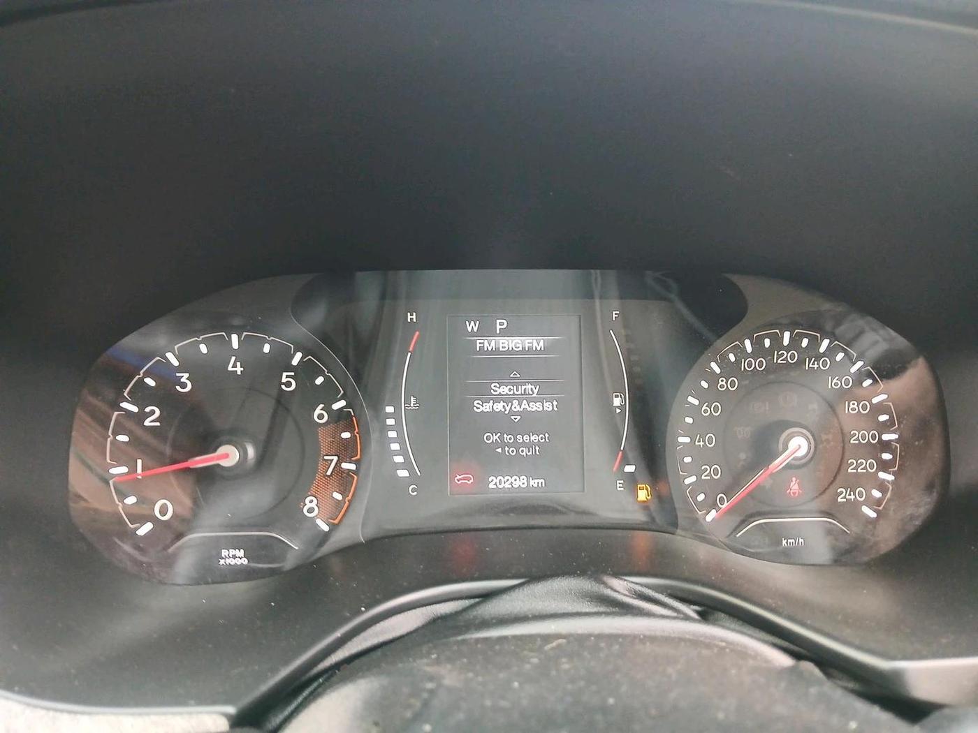2021 Jeep Compass SPORT 1.4 PETROL DCT, Petrol, Automatic, 20,298 km, interior