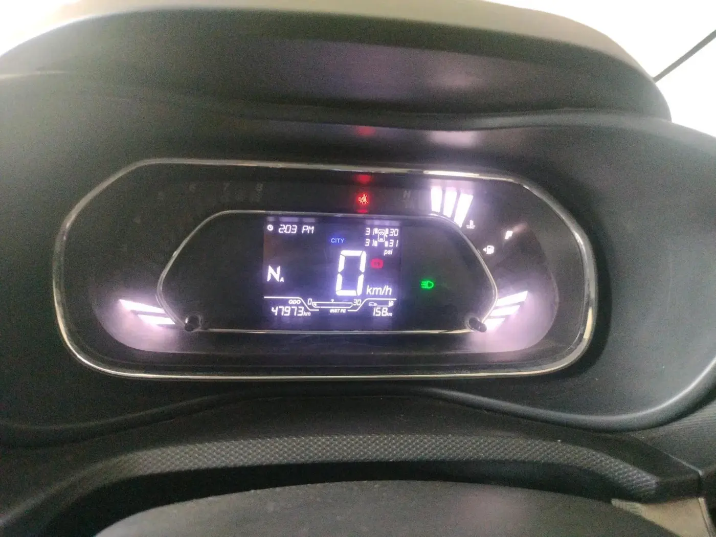 2020 Tata NEXON XZA PLUS (O) PETROL, Petrol, Automatic, 47,973 km, interior