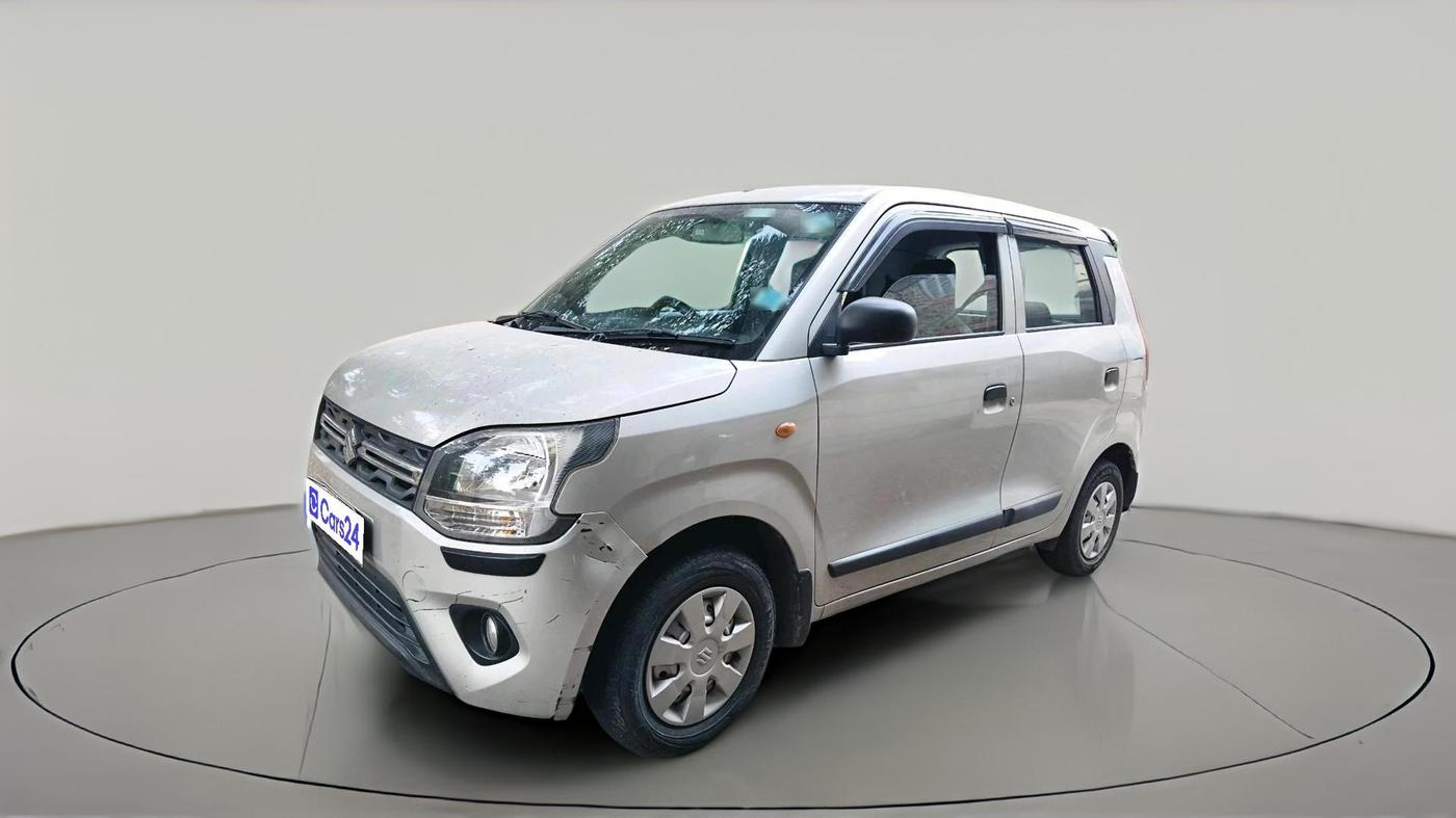 2021 Maruti New Wagon-R LXI CNG 1.0, CNG, Manual, 40,458 km, exterior