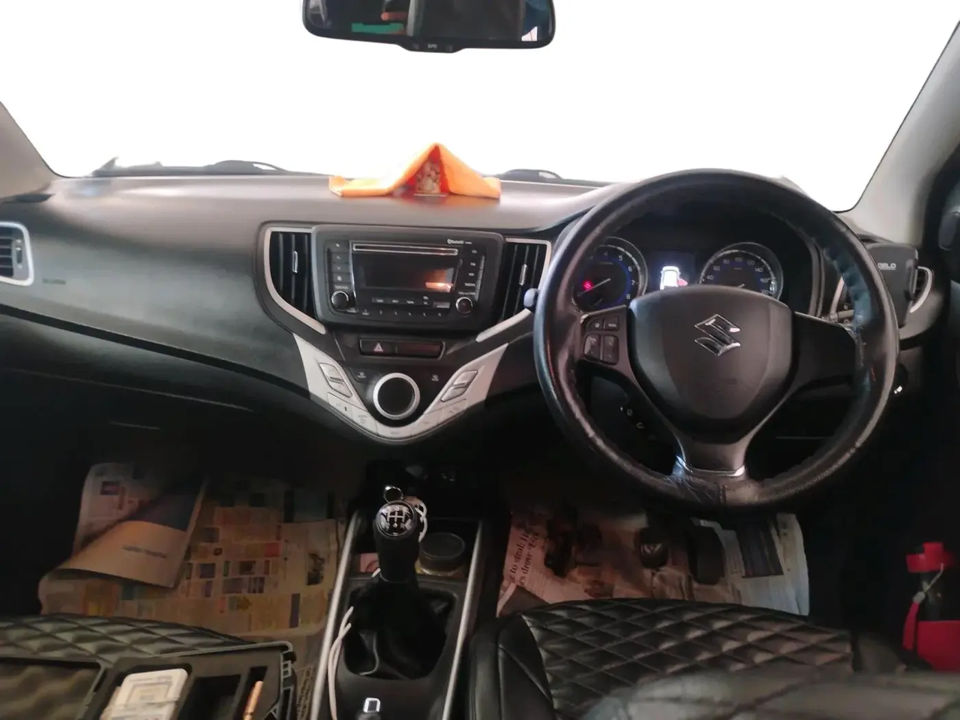 2016 Maruti Baleno ZETA PETROL 1.2, Petrol, Manual, 1,01,483 km, interior