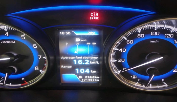 2016 Maruti Baleno ZETA PETROL 1.2, Petrol, Manual, 1,01,483 km, interior