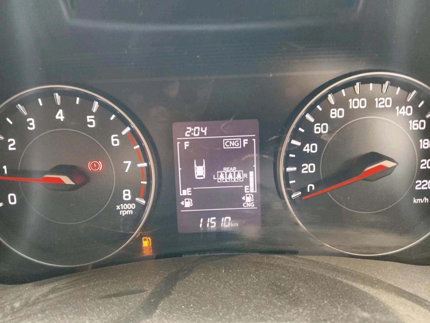 2025 Maruti Dzire VXi CNG, CNG, Manual, 11,510 km, interior
