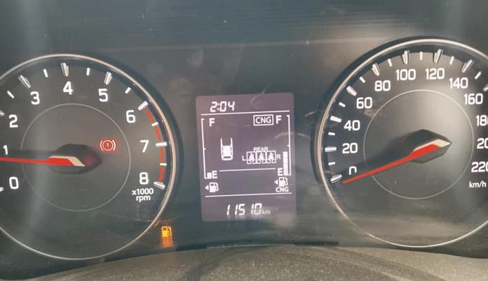 2025 Maruti Dzire VXi CNG, CNG, Manual, 11,510 km, interior