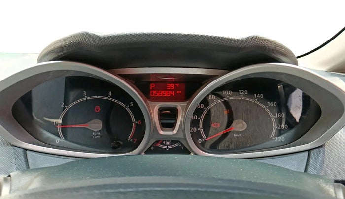 2012 Ford Fiesta TITANIUM+ PETROL AT, Petrol, Automatic, 58,984 km, interior