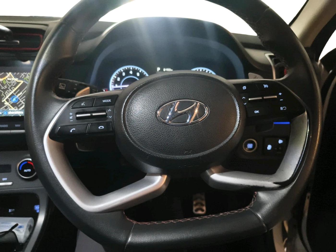 2020 Hyundai Creta SX 1.4 TURBO DCT, Petrol, Automatic, 57,179 km, interior