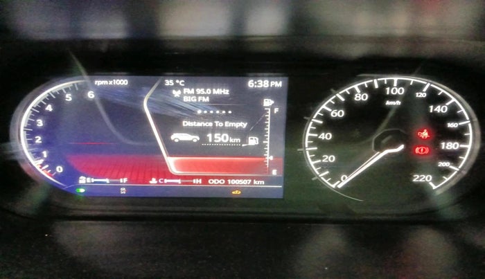 2021 Tata Harrier XZ PLUS 2.0L DUAL TONE, Diesel, Manual, 1,00,507 km, interior