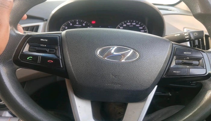 2017 Hyundai Creta E PLUS 1.6 PETROL, Petrol, Manual, 1,08,453 km, interior