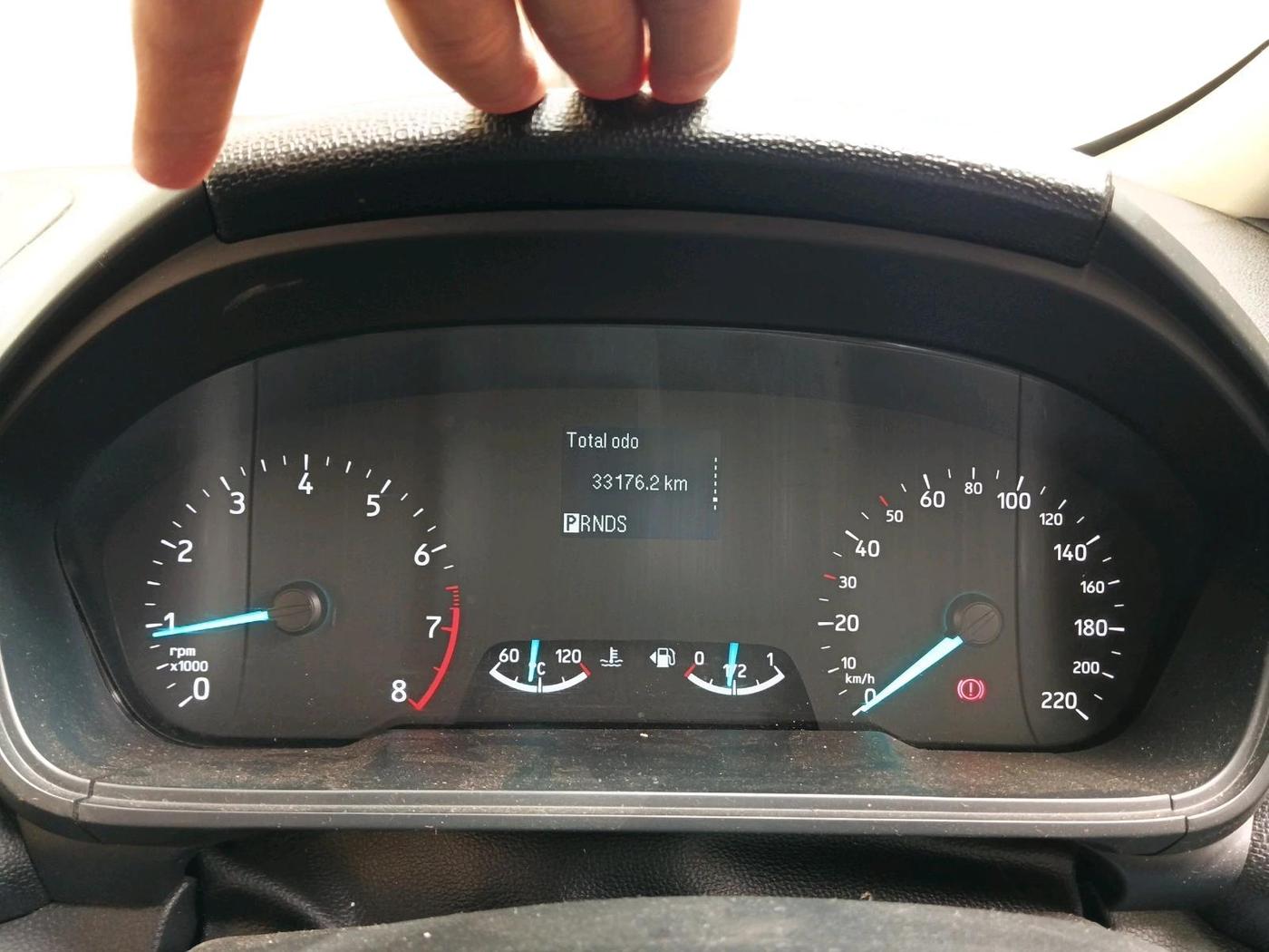 2018 Ford Ecosport TITANIUM + 1.5L PETROL AT, Petrol, Automatic, 34,500 km, interior