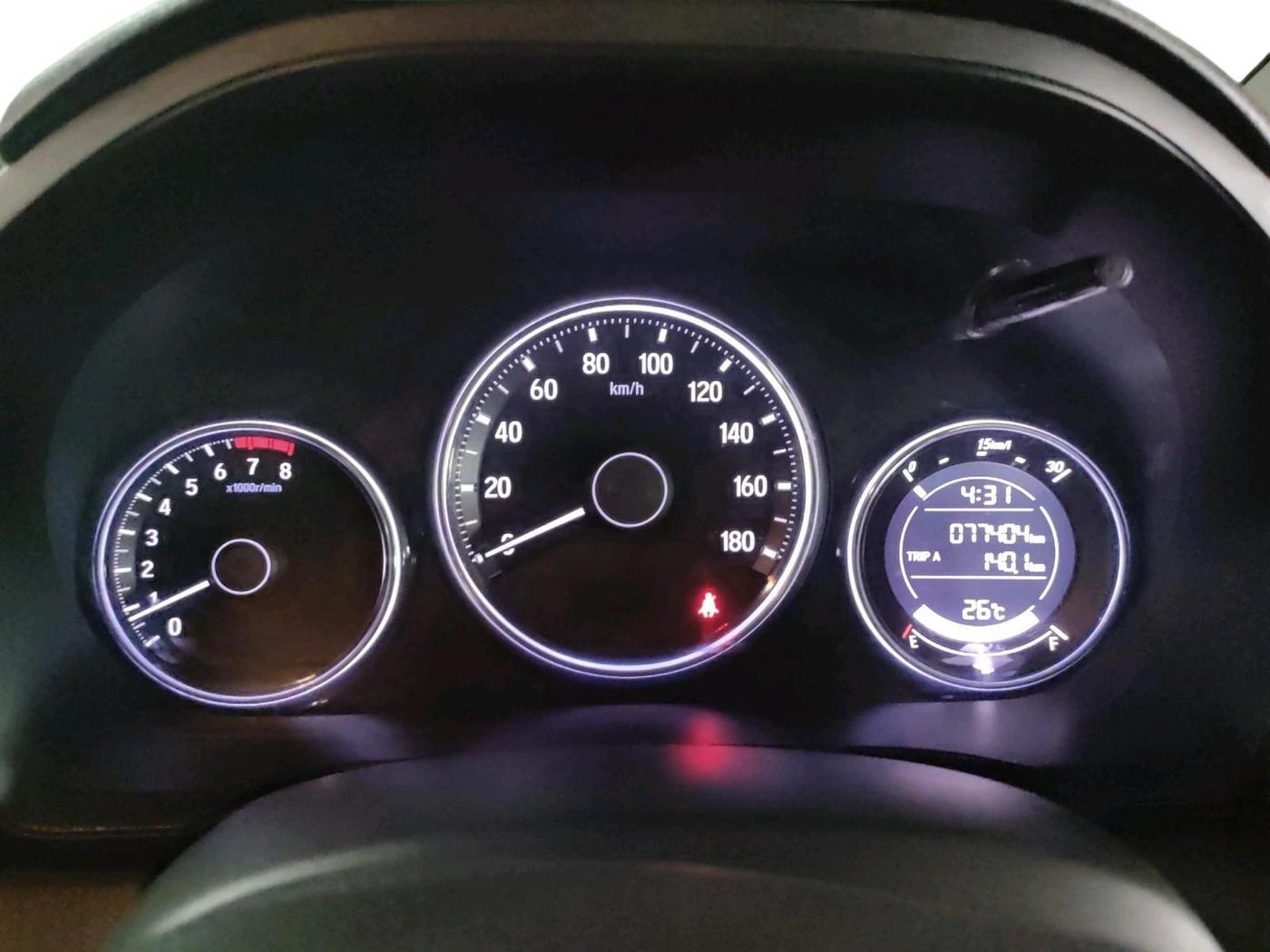 2016 Honda BR-V 1.5L I-VTEC VX, CNG, Manual, 77,404 km, interior