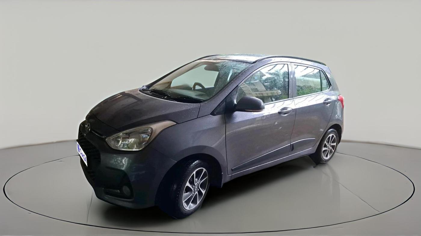 2017 Hyundai Grand i10 SPORTZ (O) AT 1.2 KAPPA VTVT, Petrol, Automatic, 50,224 km, exterior