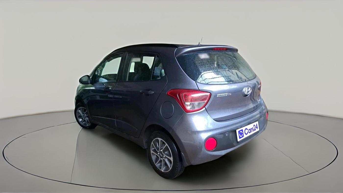 2017 Hyundai Grand i10 SPORTZ (O) AT 1.2 KAPPA VTVT, Petrol, Automatic, 50,224 km, exterior