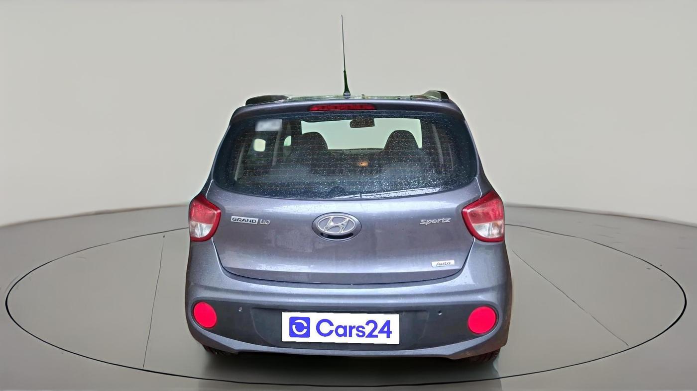 2017 Hyundai Grand i10 SPORTZ (O) AT 1.2 KAPPA VTVT, Petrol, Automatic, 50,224 km, exterior