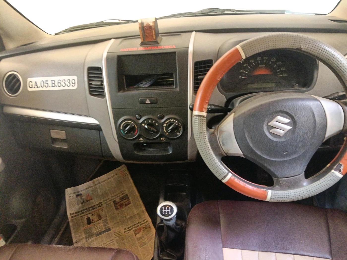 2011 Maruti Wagon R Duo DUO LXI LPG, Petrol, Manual, 1,08,199 km, interior