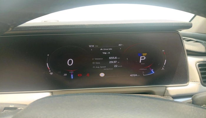 2024 Mahindra XUV700 AX 7 D AT 7 STR, Diesel, Automatic, 42,124 km, interior