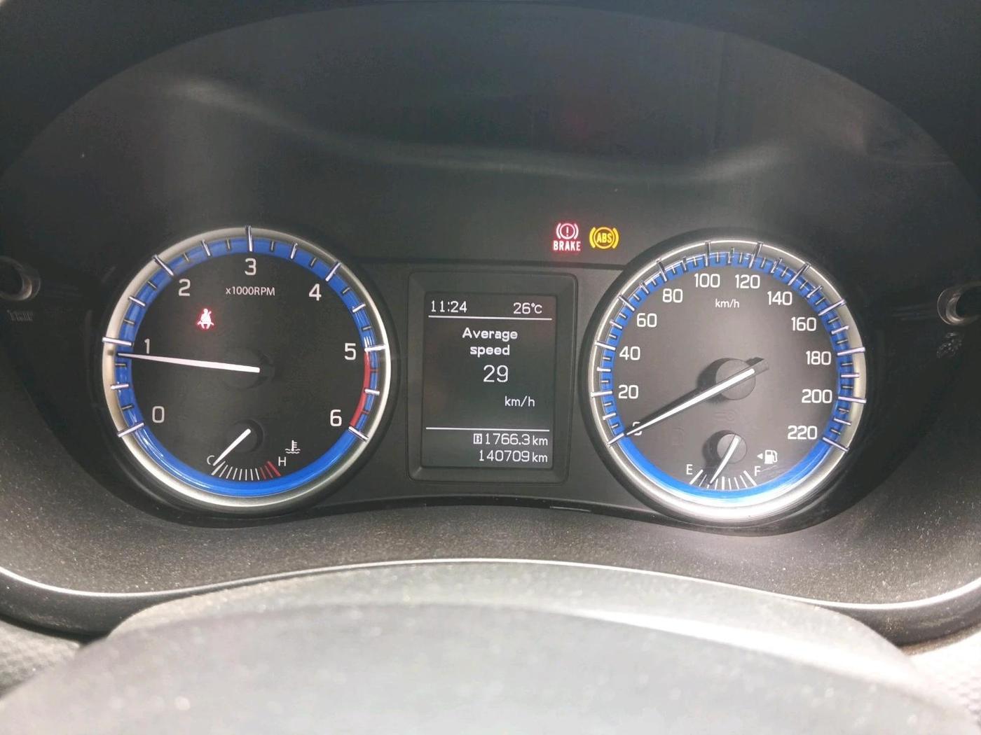 2017 Maruti S Cross ZETA 1.3, Diesel, Manual, 1,40,709 km, interior