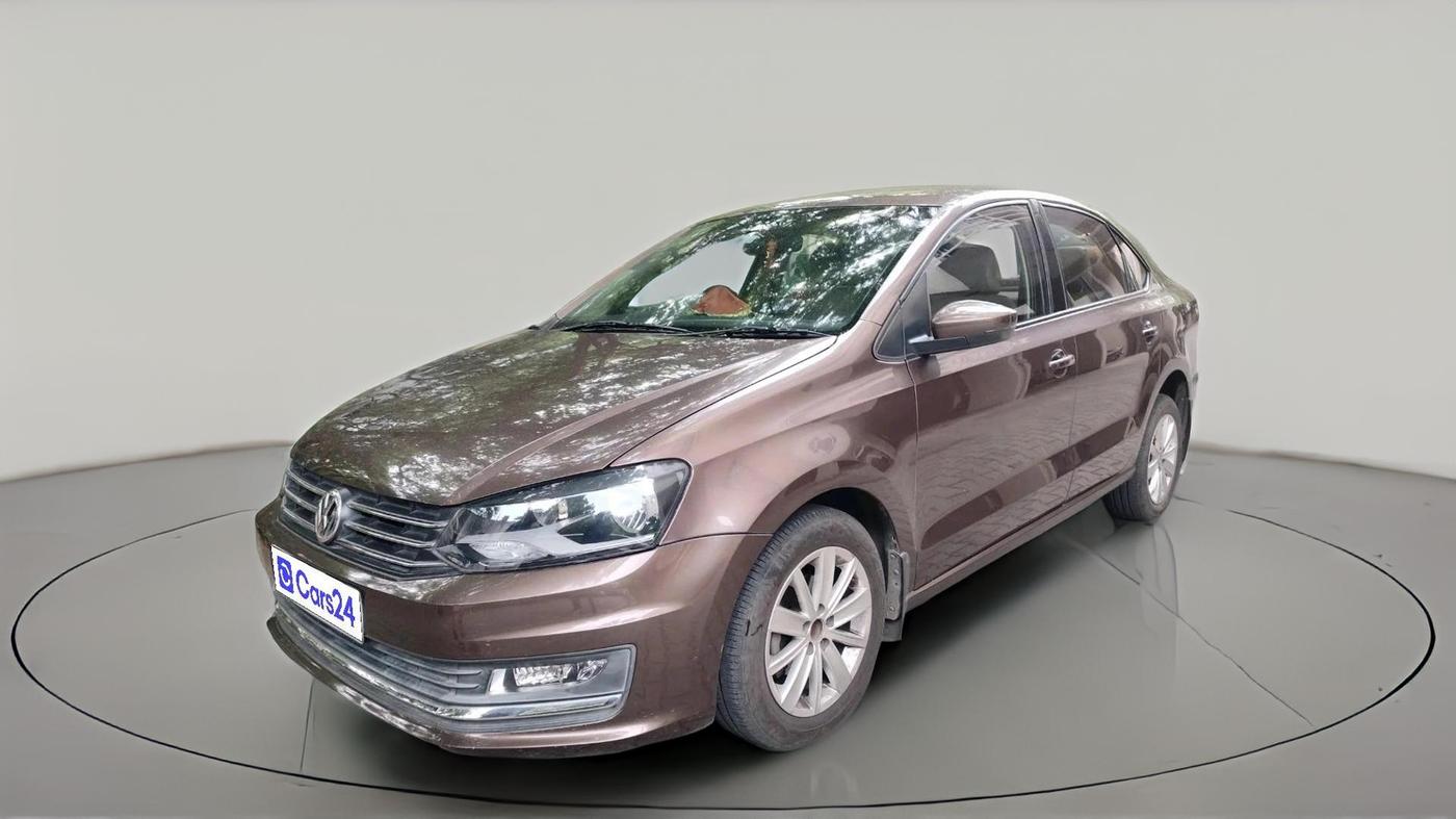 2016 Volkswagen Vento HIGHLINE PETROL AT, Petrol, Automatic, 47,820 km, exterior
