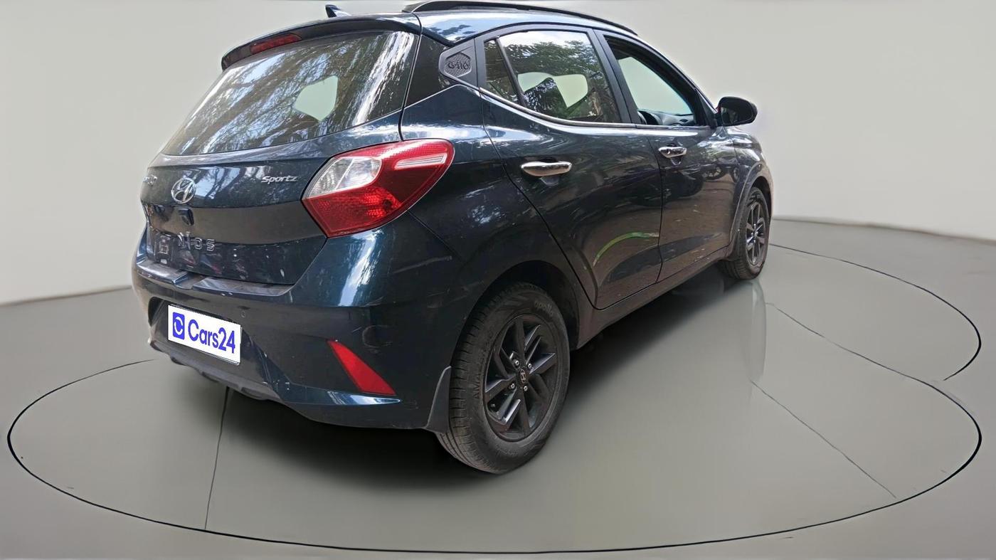 2021 Hyundai GRAND I10 NIOS SPORTZ 1.2 KAPPA VTVT CNG, CNG, Manual, 1,17,507 km, exterior