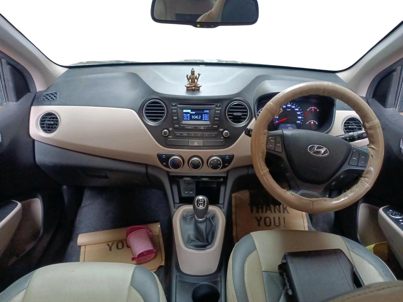 2015 Hyundai Xcent SX 1.2, Petrol, Manual, 18,374 km, interior