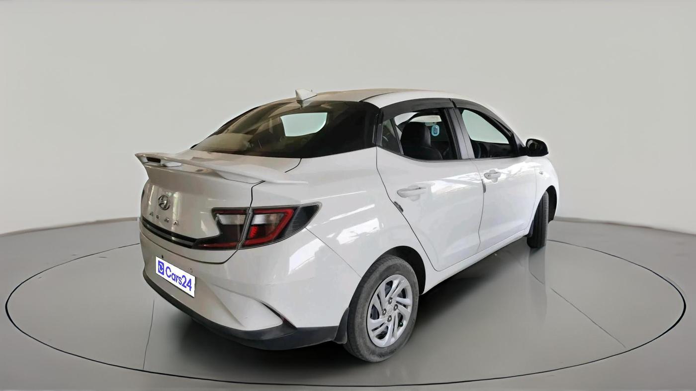 2022 Hyundai AURA S 1.2 CNG, CNG, Manual, 46,108 km, exterior