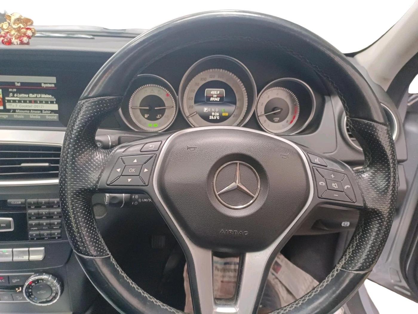 2013 Mercedes Benz C Class C 200 CGI ELEGANCE, Petrol, Automatic, 59,342 km, interior