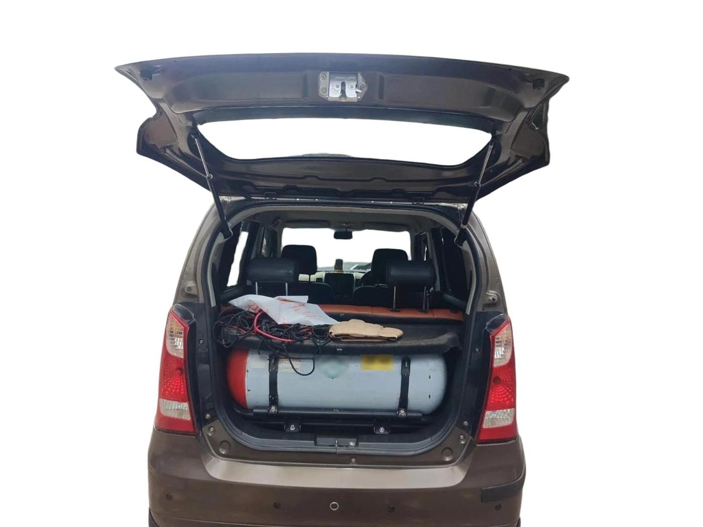 2018 Maruti Wagon R 1.0 LXI CNG, CNG, Manual, 1,35,090 km, exterior