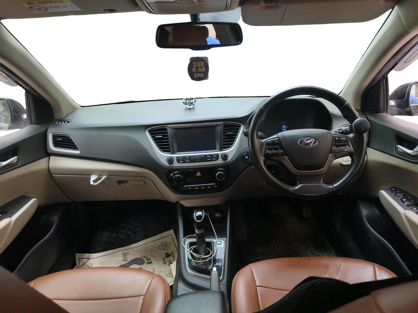 2019 Hyundai Verna 1.6 CRDI SX + AT, Diesel, Automatic, 70,128 km, interior