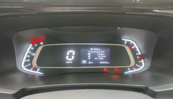 2021 KIA SONET HTX 1.0 IMT, Petrol, Manual, 26,403 km, interior