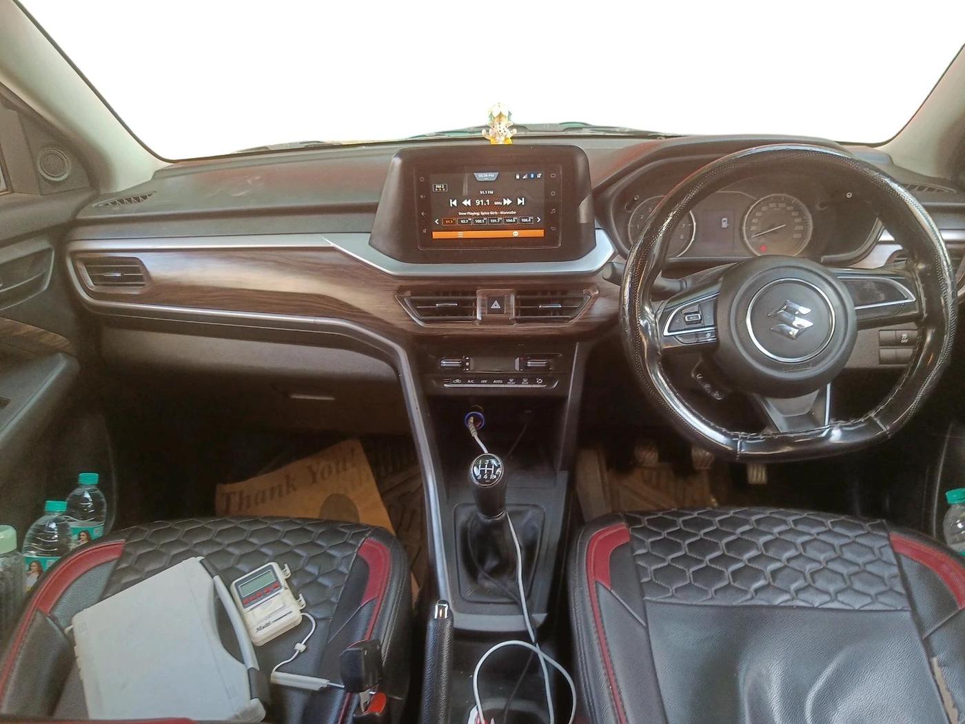2023 Maruti BREZZA VXI, Petrol, Manual, 1,15,583 km, interior