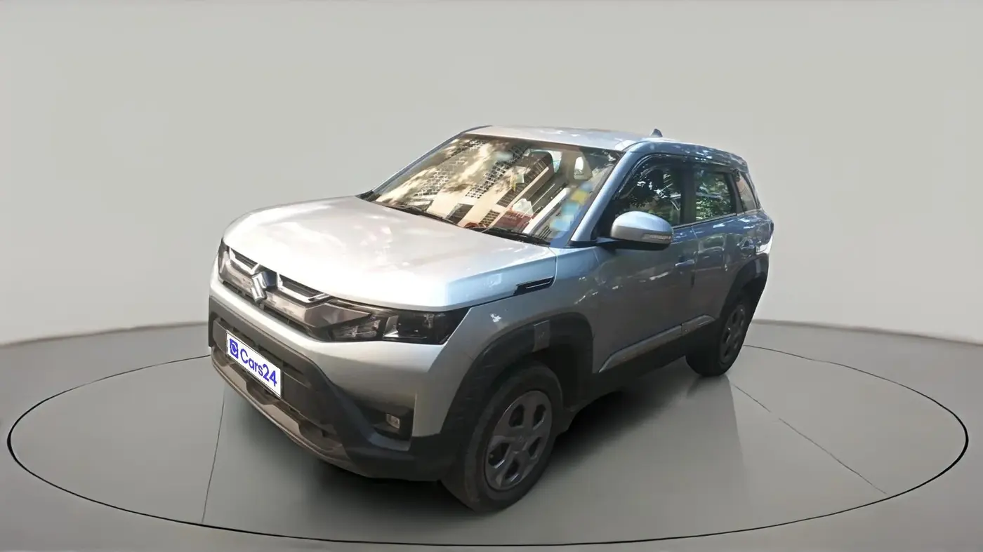 2023 Maruti BREZZA LXI SMART HYBRID, Petrol, Manual, 22,040 km, exterior