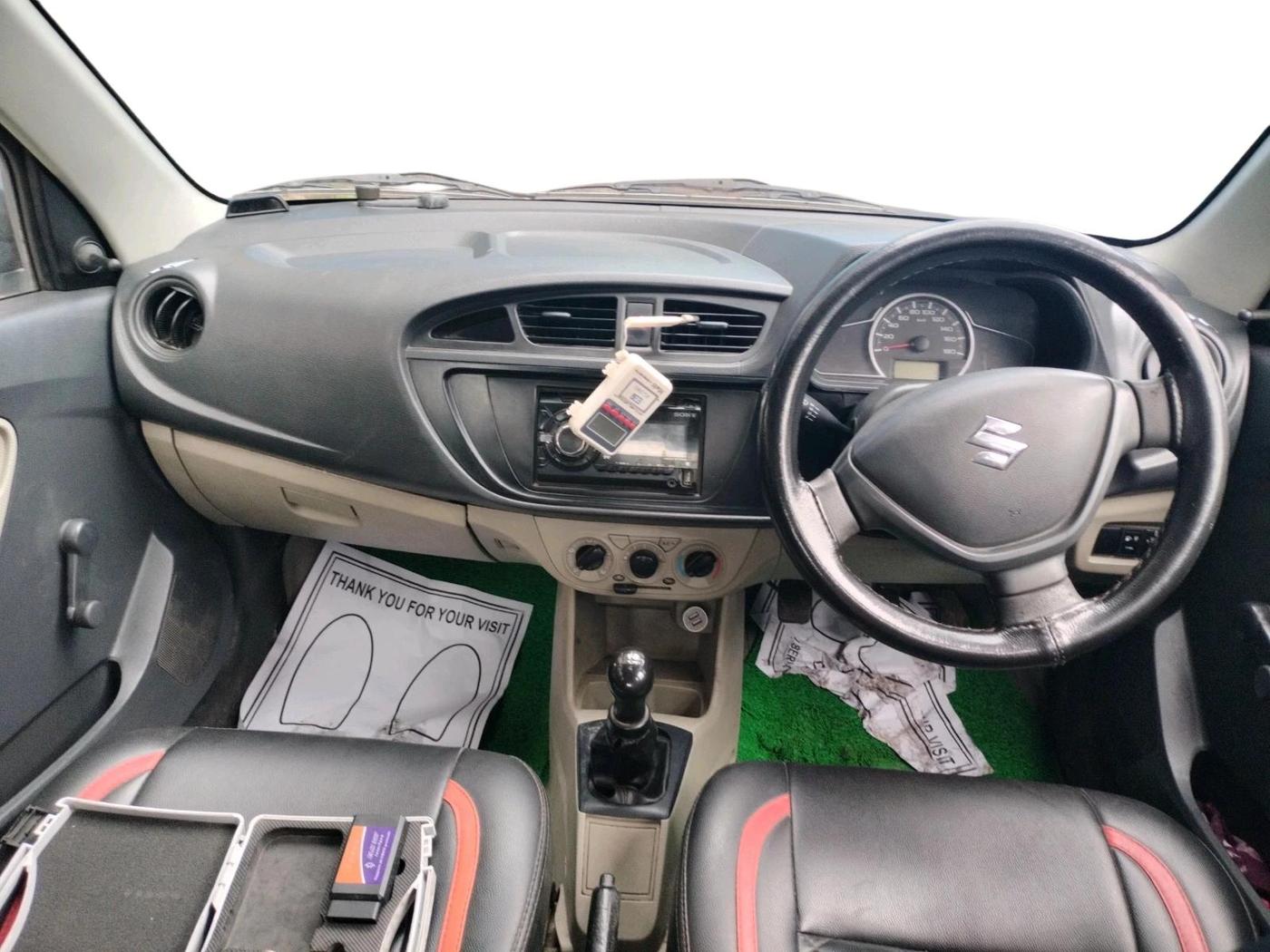 2014 Maruti Alto K10 LXI, CNG, Manual, 1,17,400 km, interior