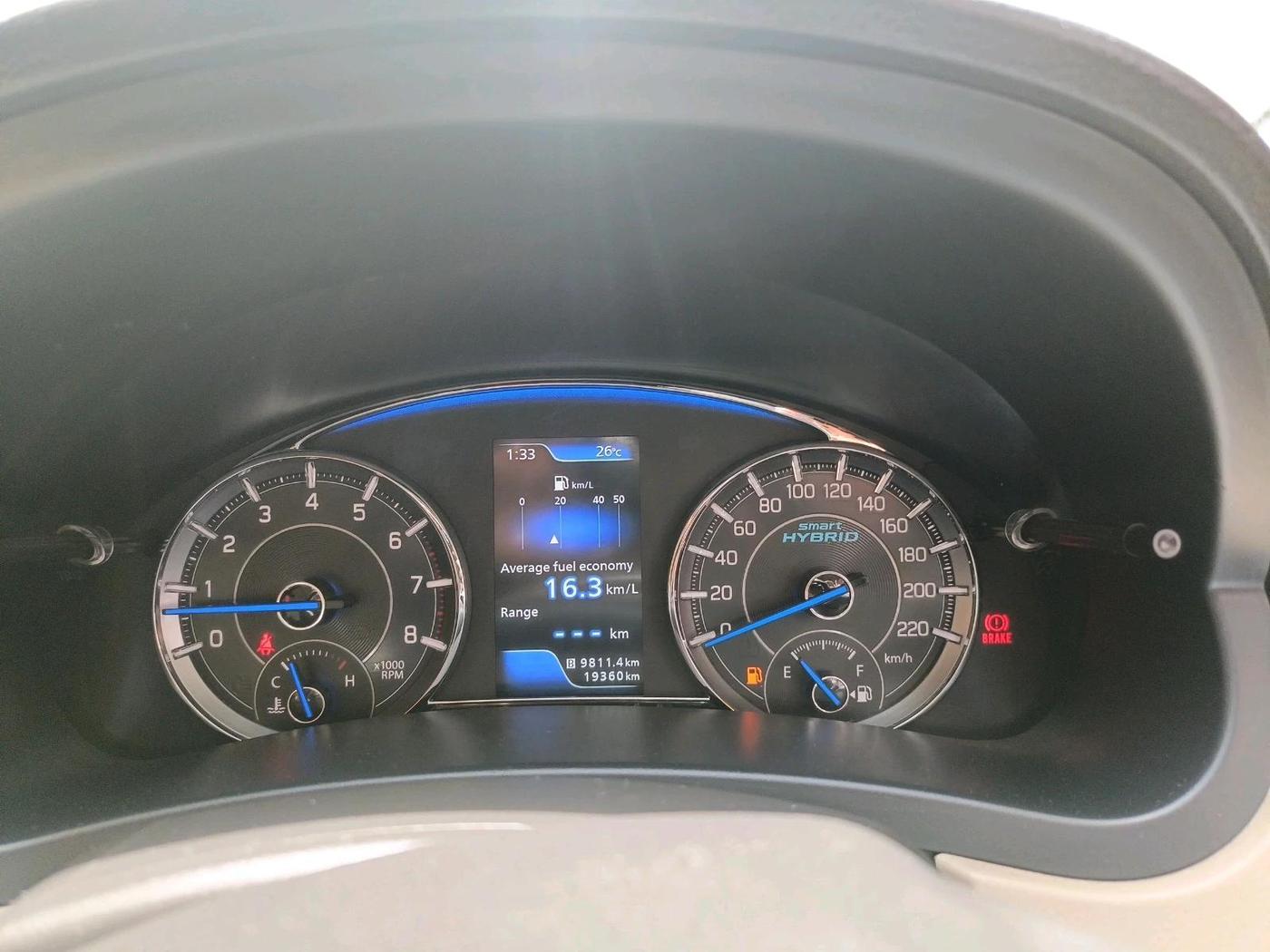 2023 Maruti Ciaz ZETA 1.5 SHVS MT PETROL, Petrol, Manual, 19,360 km, interior