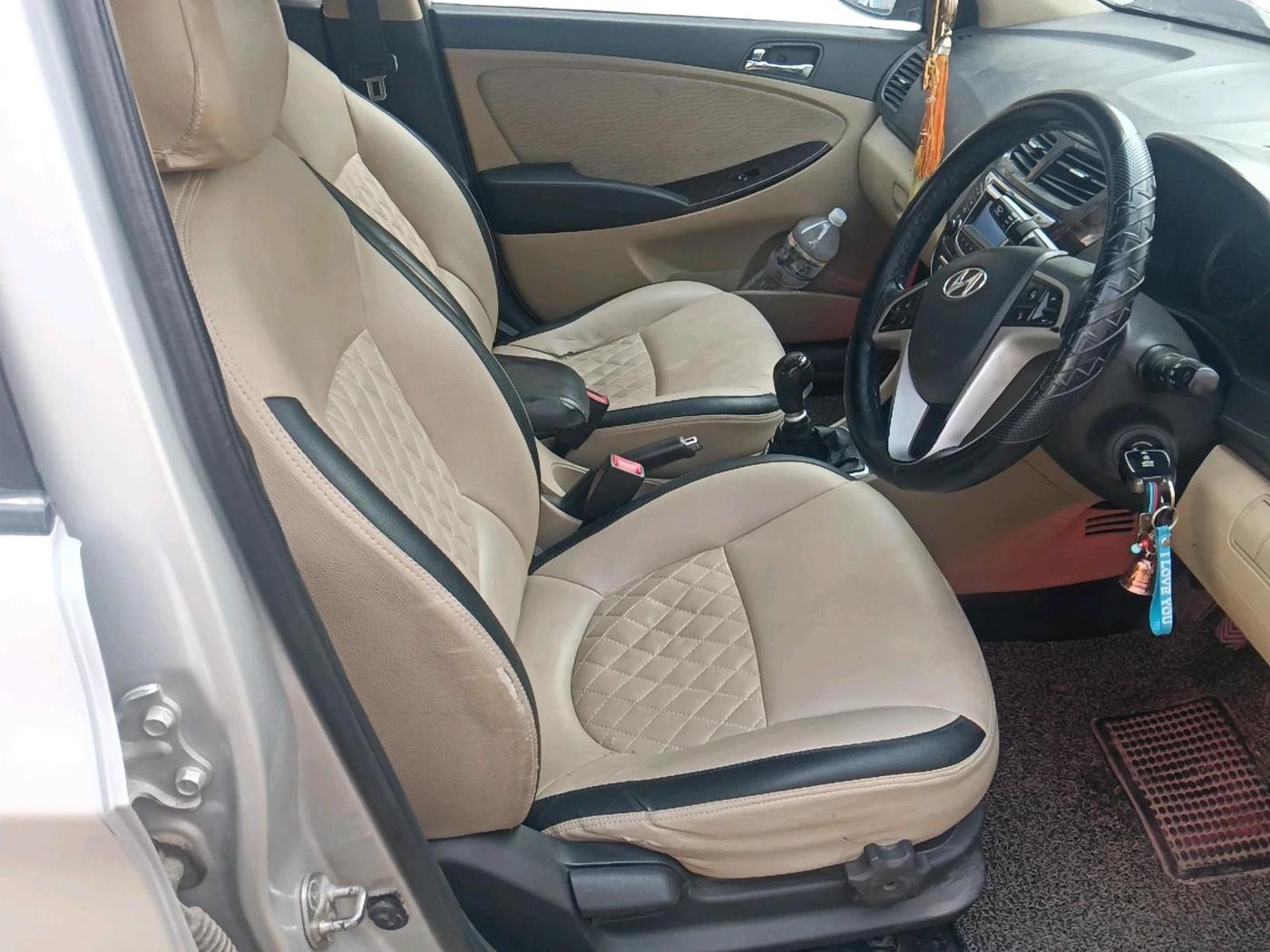 2014 Hyundai Verna FLUIDIC 1.6 CRDI SX, Diesel, Manual, 89,000 km, interior