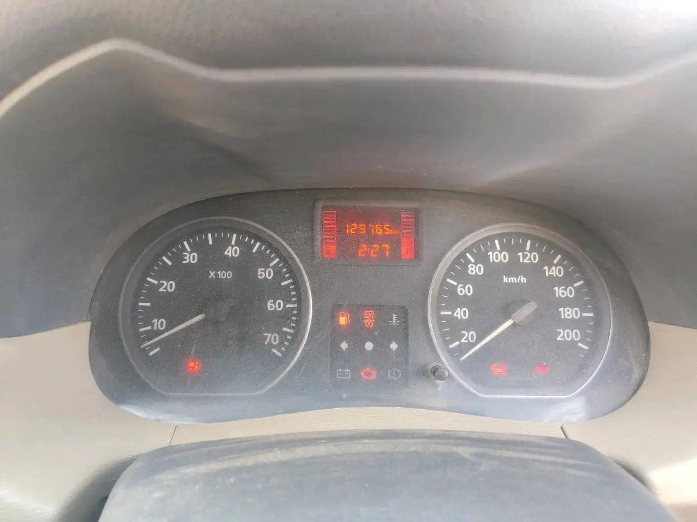 2013 Nissan Terrano XL (D), Diesel, Manual, 1,29,765 km, interior