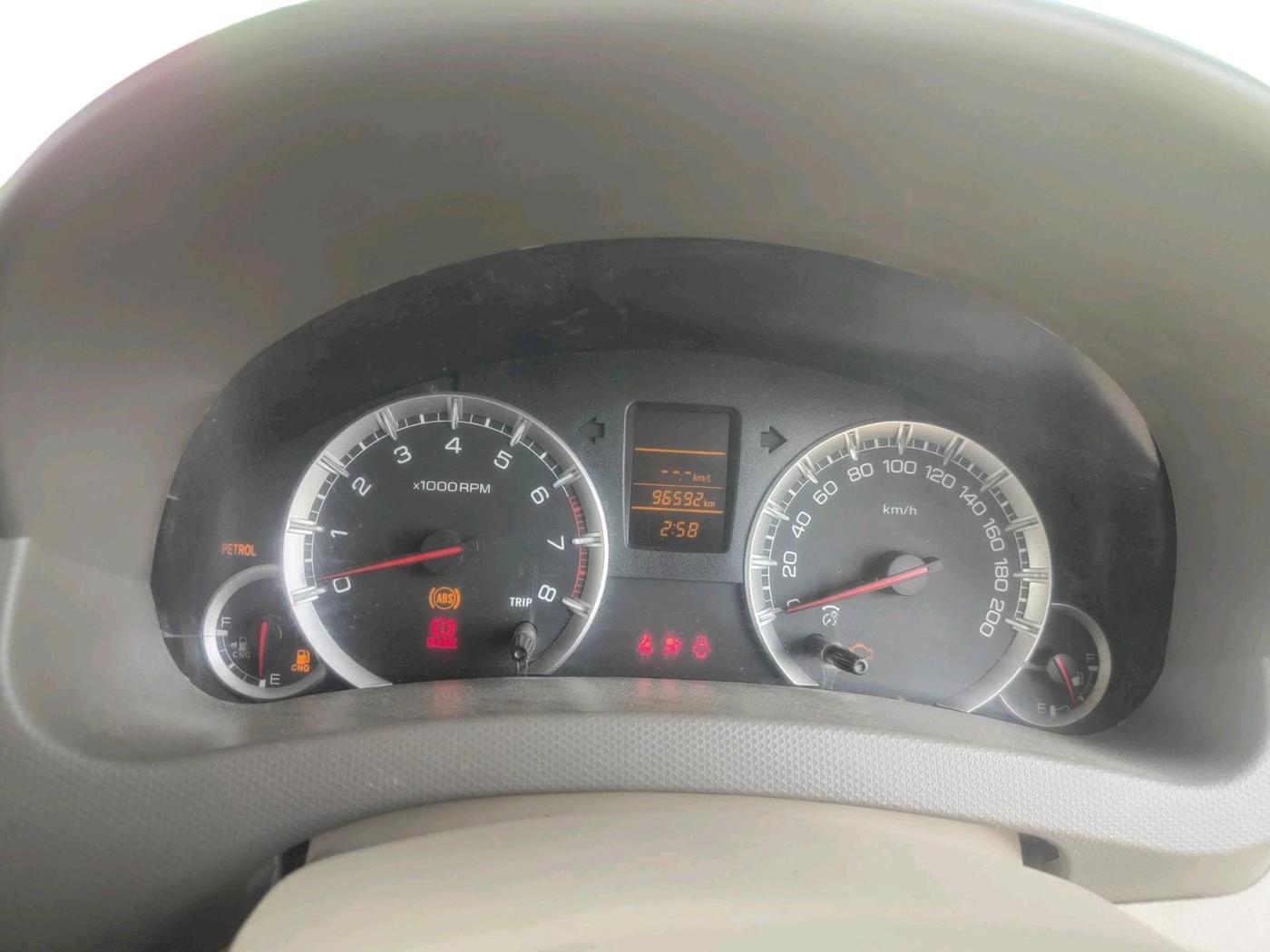 2017 Maruti Ertiga VXI CNG, CNG, Manual, 96,592 km, interior