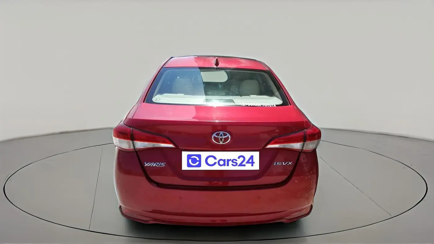 2018 Toyota YARIS VX CVT, Petrol, Automatic, 1,01,186 km, exterior