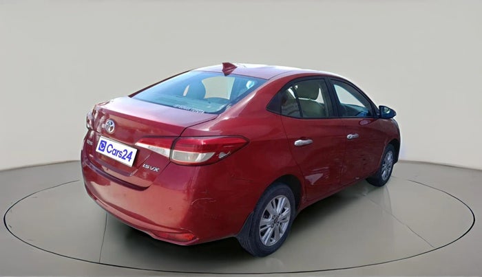 2018 Toyota YARIS VX CVT, Petrol, Automatic, 1,01,186 km, exterior