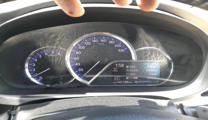 2018 Toyota YARIS VX CVT, Petrol, Automatic, 1,01,186 km, interior