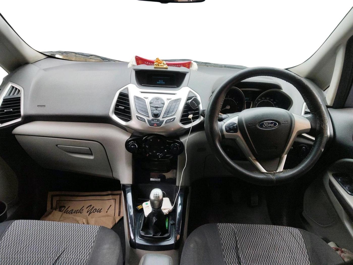2015 Ford Ecosport TITANIUM 1.5L PETROL, Petrol, Manual, 1,59,292 km, interior