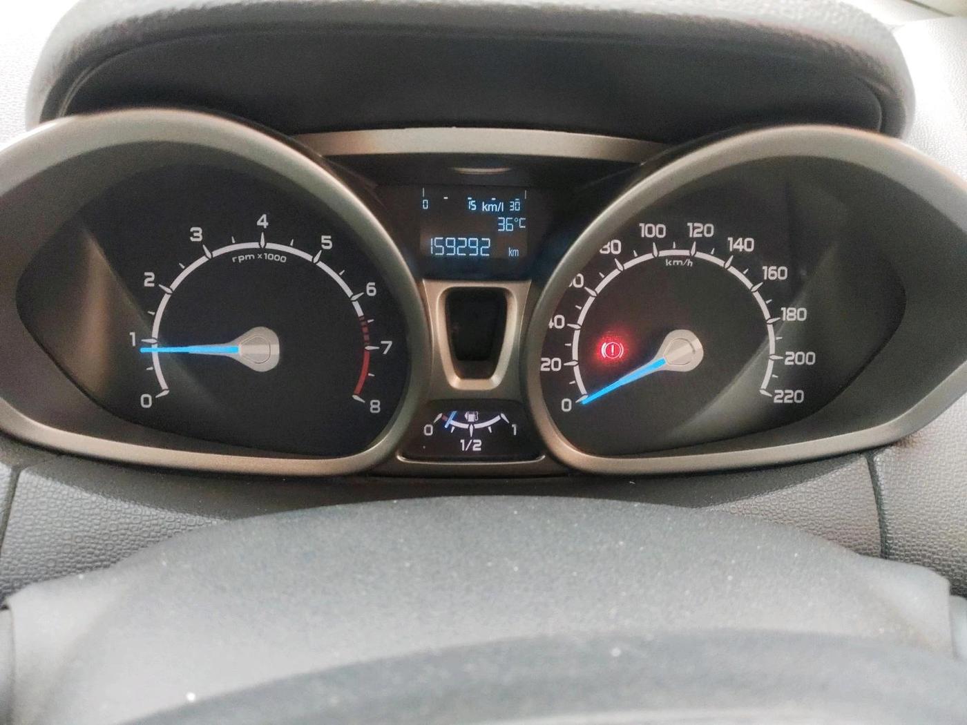 2015 Ford Ecosport TITANIUM 1.5L PETROL, Petrol, Manual, 1,59,292 km, interior