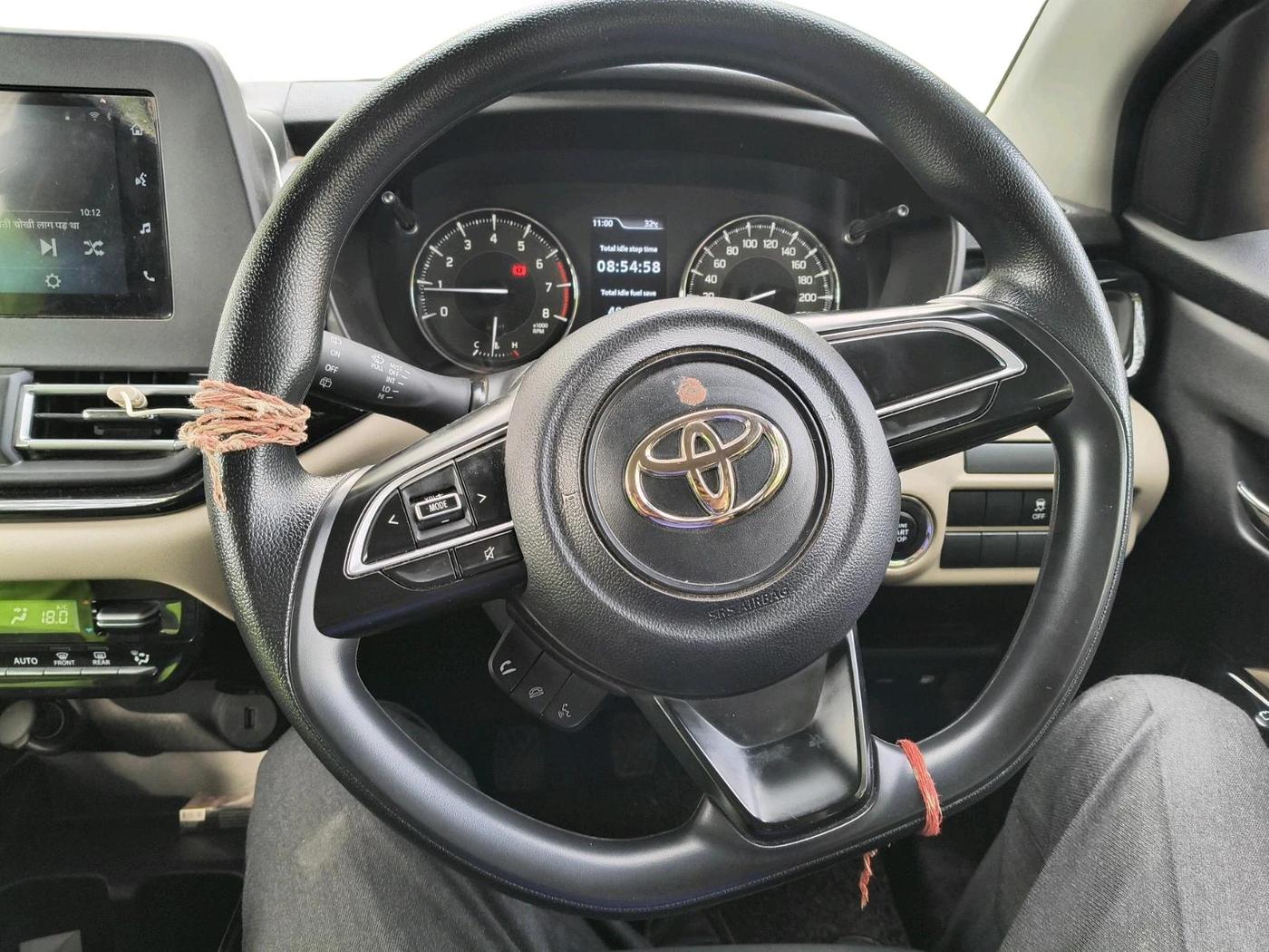 2025 Toyota Glanza G, Petrol, Manual, 18,073 km, interior