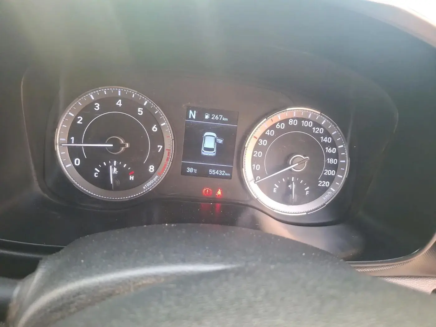 2022 Hyundai VENUE SX 1.0 TURBO IMT, Petrol, Manual, 55,432 km, interior